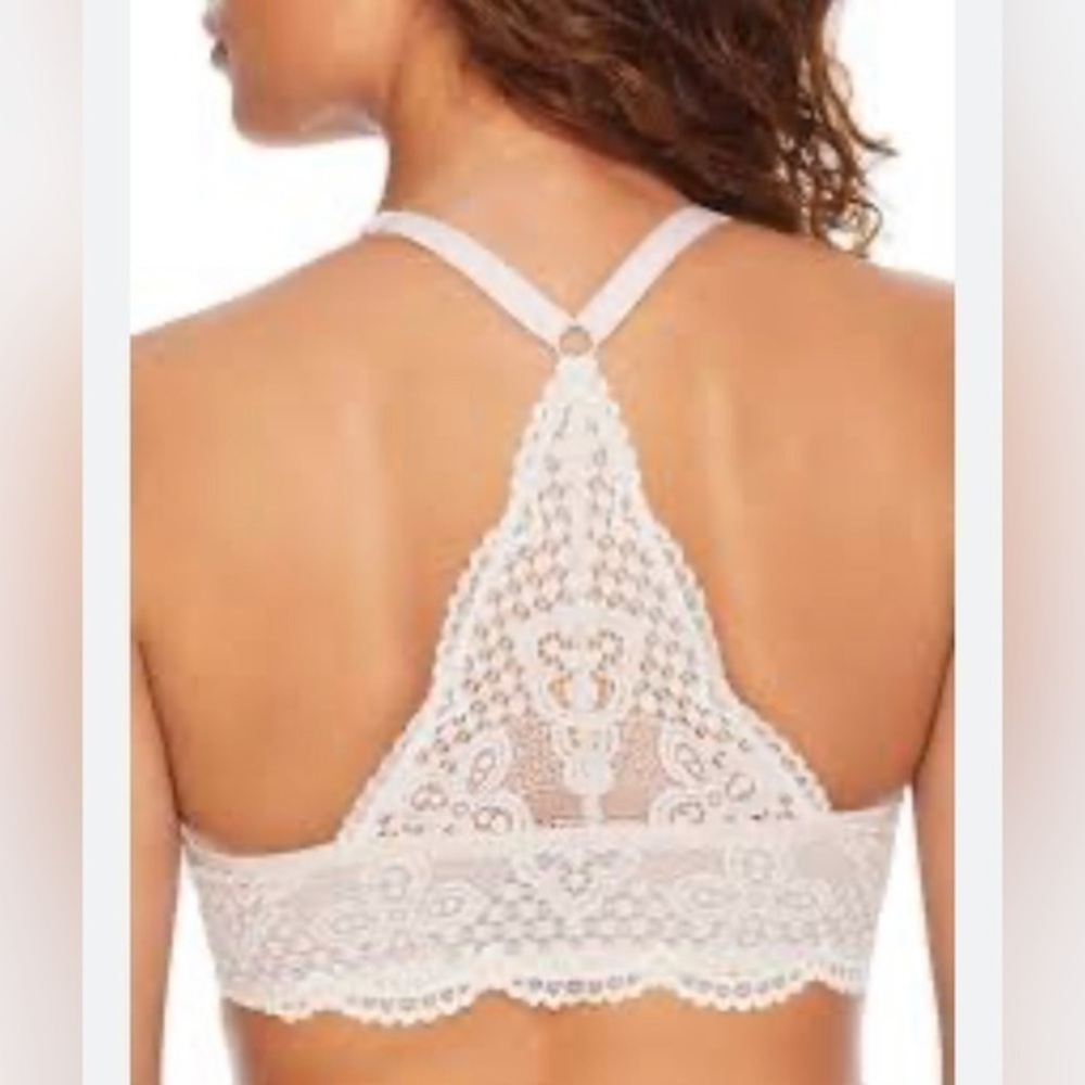 Gilly Hicks Lace Light Pink Bralette size small
